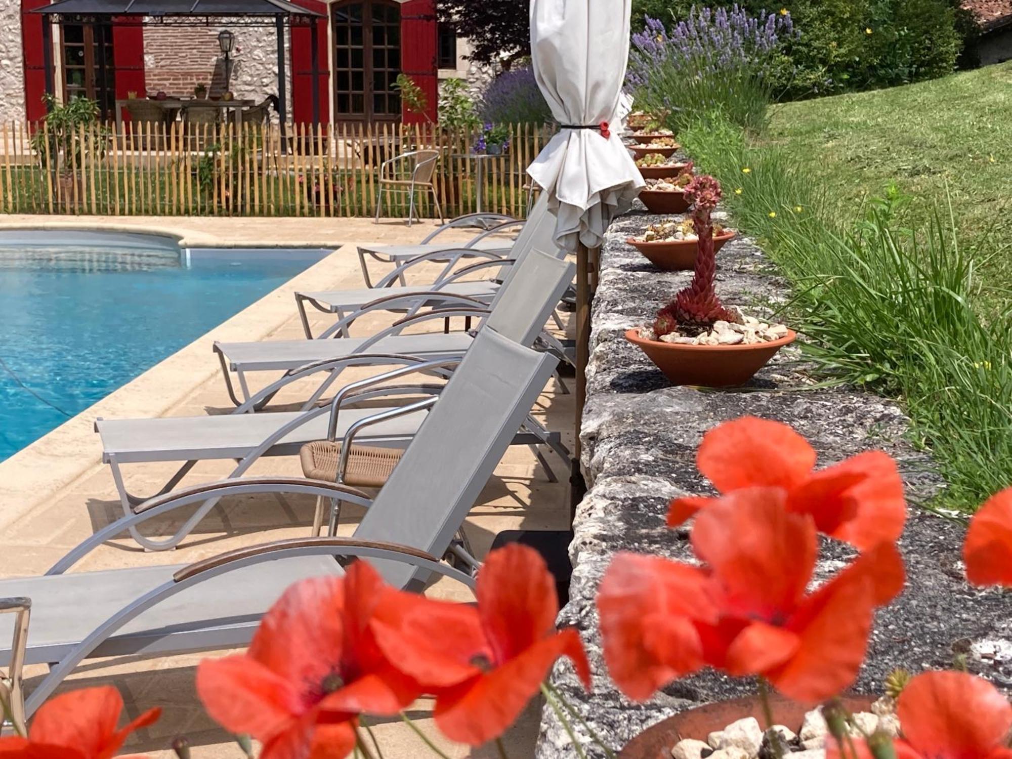 La Bastide Portoly B&B "Pruneaux" Penne-dʼAgenais Dış mekan fotoğraf
